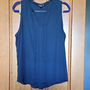 41 Hawthorn Navy Sleeveless Top